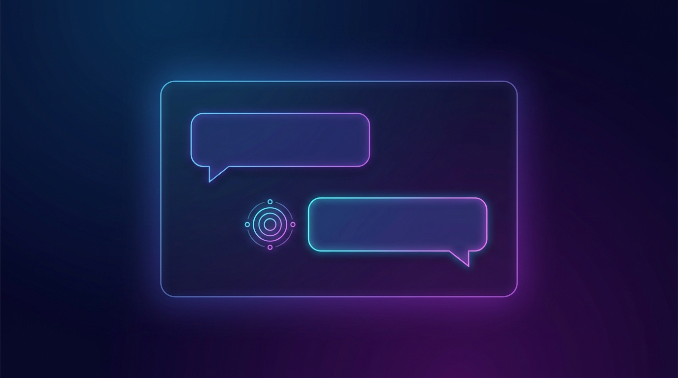 Chatbot passive conversation visual